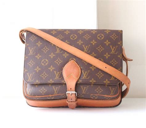 louis vuitton vintage cartouchiere|louis vuitton monogram crossbody bag.